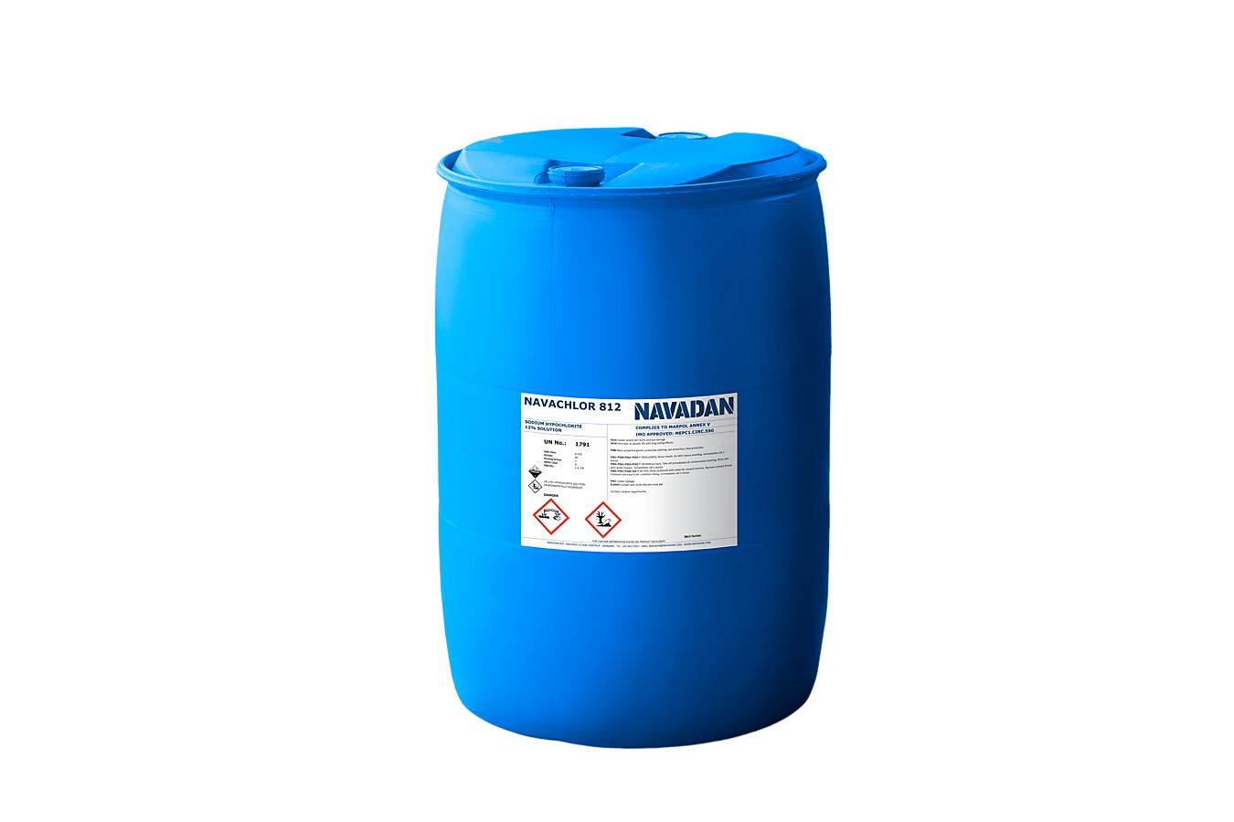NAVACHLOR 812 - SODIUM HYPOCHLORITE 12% 200 LTR