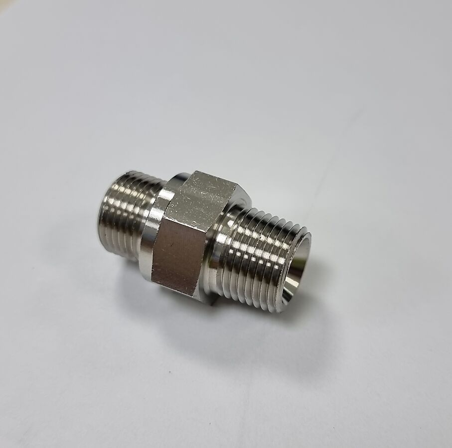 HYDRACLEAN PRESIDENT 10:1/FITTING NIPPLE/3/8NPTX3/8BSPP