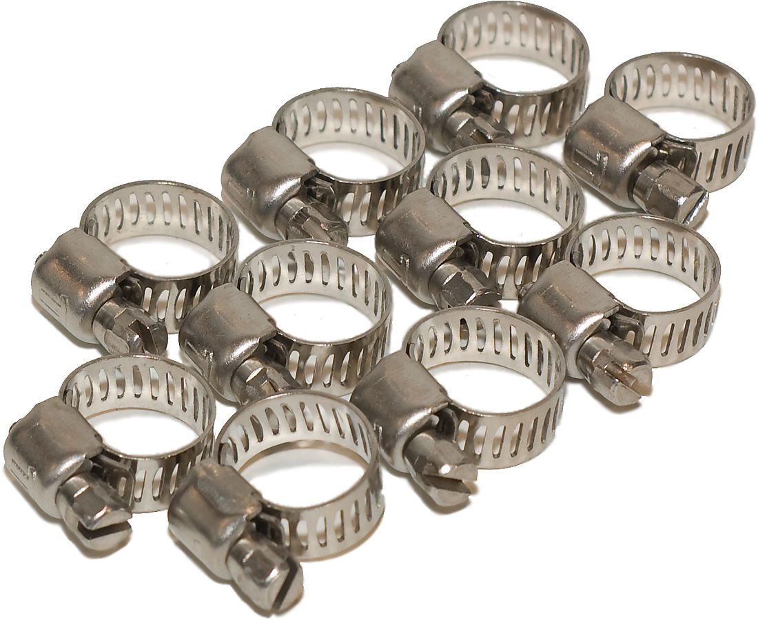 HOSE CLAMP FOR 1/2" HOSE (10 PCS)