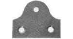 491107 SETTING PLATE FLAT STAINLESS, W40MM