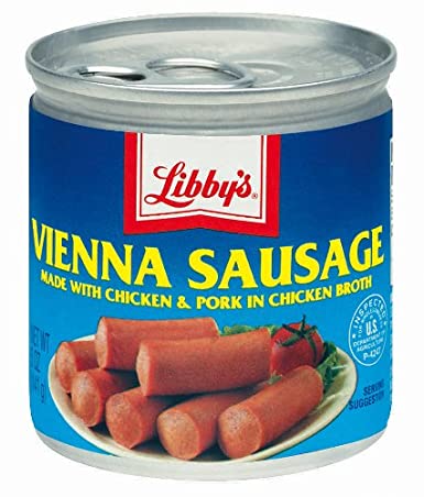 008091 SAUSAGE PORK VIENNA TINNED