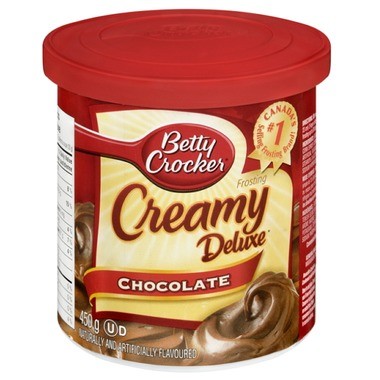 004851 FROSTING CREAMY DELUXE, CHOCOLATE FLAVORED 500GRM/PKT