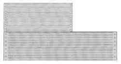 472667 DATA FORM 1/6 COLOR BELT/INCH, 4-PLY 15X11