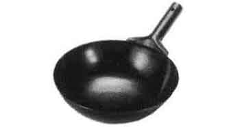 173633 FRYING PAN STEEL CHINESE, DIAM 360MM