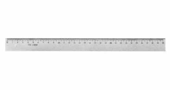 471568 RULE STRAIGHT PLASTIC 360MM