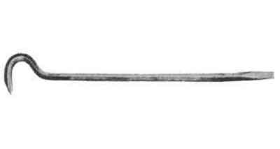 612872 BAR GOOSENECK TYPE 900MM
