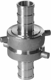 333211 COUPLING HOSE BRASS PIN LUG, 2-1/2