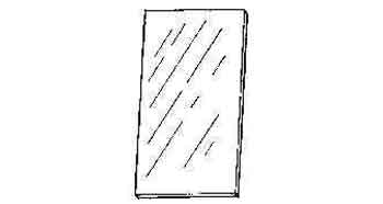 232833 ACRYL SHEET TRANSPARENT, 4MMX1X2MTR