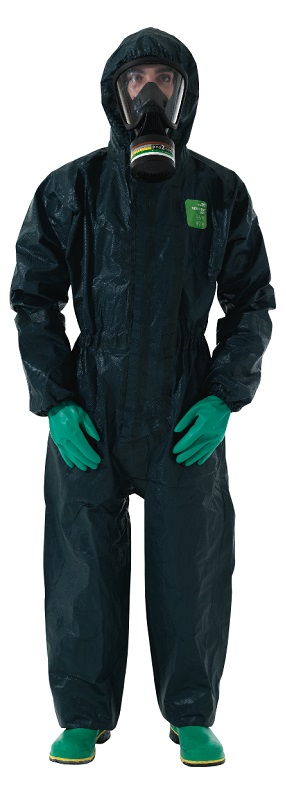 312104 WORKWEAR MULTI-LAYER FABRIC, MICROCHEM 4000 GREEN XL