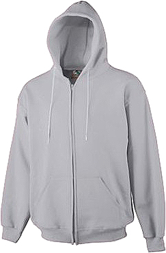 110203 SWEAT SUITS WITH HOOD COTTON, GRAY SIZE-LL