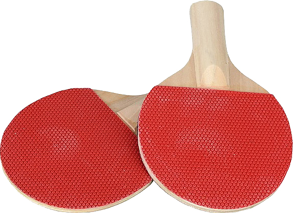 110144 TABLE TENNIS BAT RUBBER-FACE, PENHOLDER