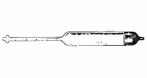 651343 HYDROMETER SEAWATER 1000-1040, 200MM