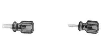 616322 SCREWDRIVER STUBBY, BAHCO #BE-6540 25MM