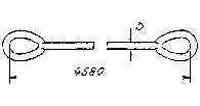 231851 LASHING ROD SINGLE LB-1-20S, ROD DIA 20MMXL4580MM B/L 32TON