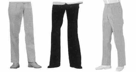 150426 TROUSERS POLYESTER BLACK, M