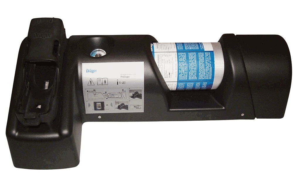 330667 BUMPTEST STATION DRAEGER, INCL. TEST GAS CYL. #8319130