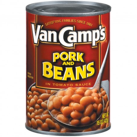 002416 BEANS BAKED WITH PORK TINNED