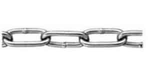 231125 CHAIN S. STEEL HEAVY LINK, BODY DIAM 6MM 31 X 9.0MM