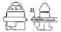 231813 TWIST LOCK GALV MODEL TS-922, RIGHT HAND LOCK B/L 42TON