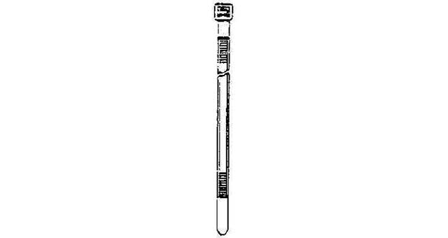 794886 CABLE TIE SELF-LOCKING NYLON, UV-RESISTANT 250MM 100'S