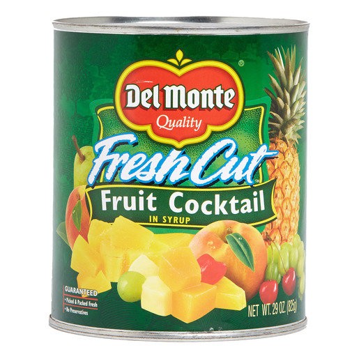 002626 FRUIT COCKTAIL IN SYRUP TINNED