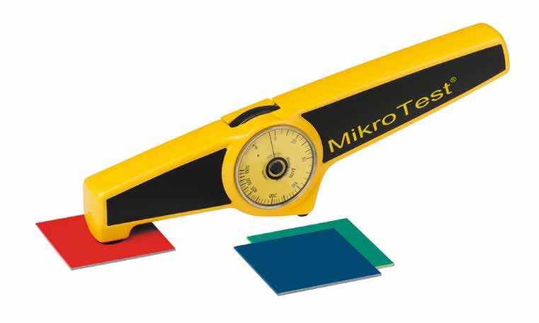 652721 COATING THICKNESS GAUGE, MAGNETIC MIKROTEST 5/6 G