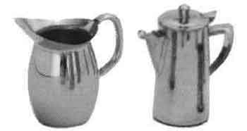 171217 WATER JUG STAINLESS STEEL, PLAIN 2.8LTR