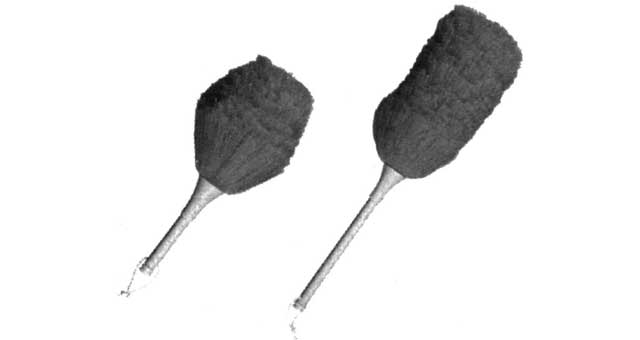 510842 BRUSH DUSTER FIXED HANDLE, POLYPROPYLENE STRING OL:440MM