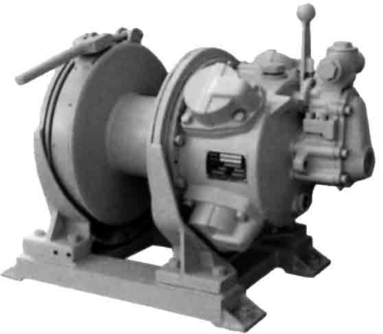 591377 WINCH AIR AUTO BRAKE 7.15KW, ROPE PULL 1TON MODEL:W-10