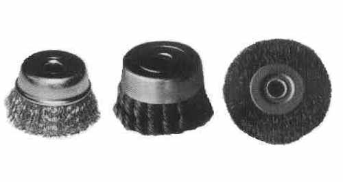 510762 WIRE CUP BRUSH STANDARD, 100MMX5/8
