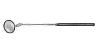 652703 INSPECTION MIRROR 50MM DIA, WITH EXTENSION SHAFT