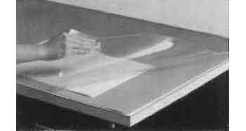 471519 MAT DESK PVC TRANSPARENT, 1045X715X2MM