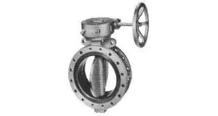 752258 BUTTERFLY VALVE DOUBLE FLANGED, WORM GEAR ACTUATOR 44