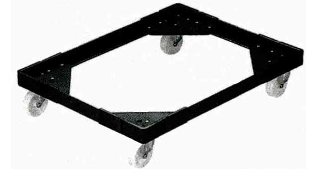 150552 DOLLY FOR PLASTIC CONTAINER, INNER FRAME SIZE 440X610X135MM