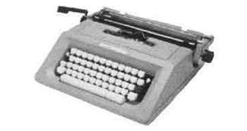 471906 TYPEWRITER PORTABLE MANUAL, 240MM PICA