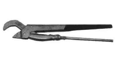 616122 WRENCH PIPE CORNER BAHCO #444B, 535MM