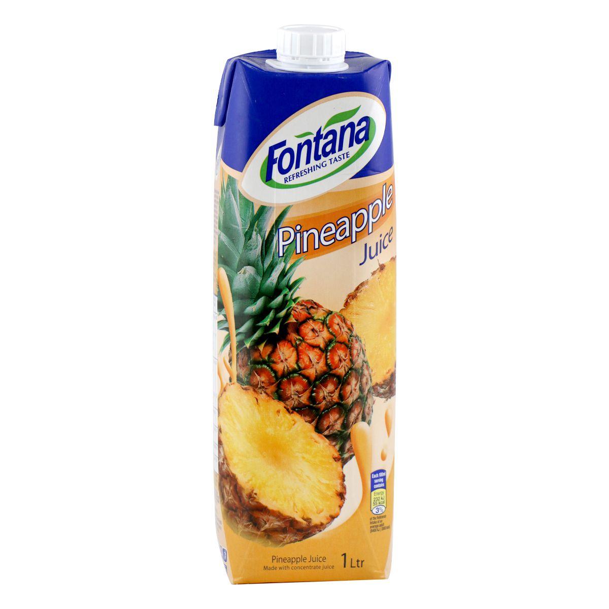 003826 JUICE PINEAPPLE 1LTR X 12PKT
