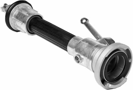333607 NOZZLE FIRE JET/SPRAY ALUMI, W/MANSHIELD SMS 2-1/2