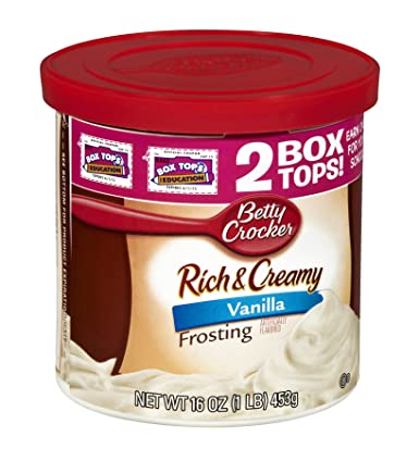 004852 FROSTING CREAMY DELUXE, VANILLA FLAVORED 500GRM/PKT
