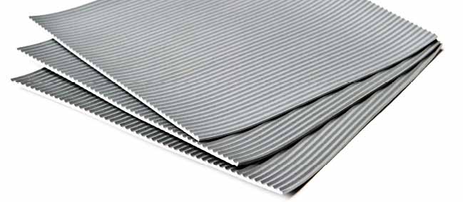 511098 MATTING RUBBER CORRUGATED, NON-CONDUCTING 3X1000MMX10MTR