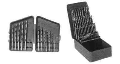 630256 DRILL SET HSS STRAIGHT SHANK, 6-10MM 41'S IN STEEL CASE
