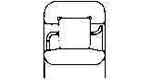 771603 ROLLER BEARING NU-306