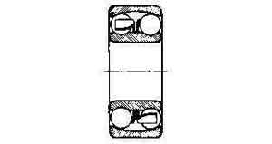771173 BALL BEARING DOUBLE ROW, DEEP GROOVE NO.2322