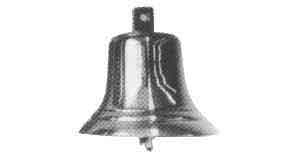 370103 BELL SIGNAL CAST BRASS 400MM