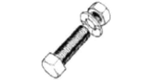 591292 BOLT CENTER FOR 6