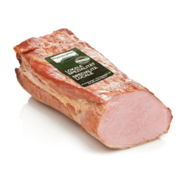 007807 PORK LOIN SMOKED BONELESS, (CANADIAN BACK)