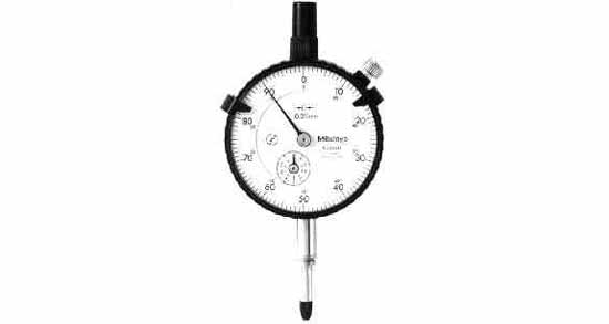 651402 DIAL GAUGE STANDARD 0-5MM, 0.01MM GRAD. WATER-PROOF