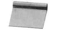 172759 DOUGH SCRAPER STAINLESS STEEL, 180X115MM