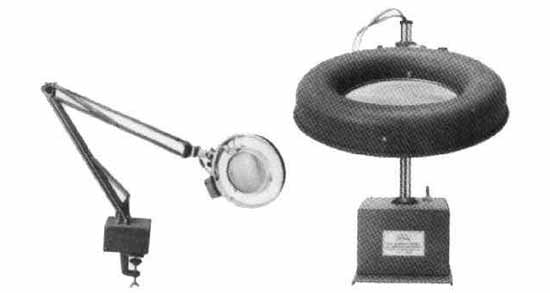 371055 MAGNIFIER ILLUMINATED, FIXED TYPE 110V