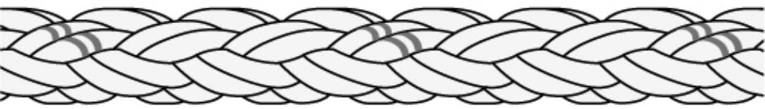 211918 ROPE MOORING UNILON SOUTHERN, CROSS 12-ST 9-1/4